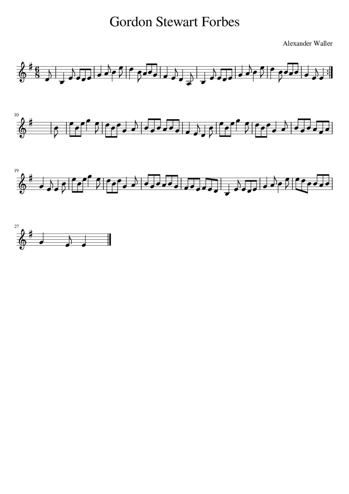 Gordon Stewart Forbes - Page 1