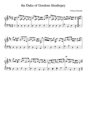 the Duke of Gordons Strathspey