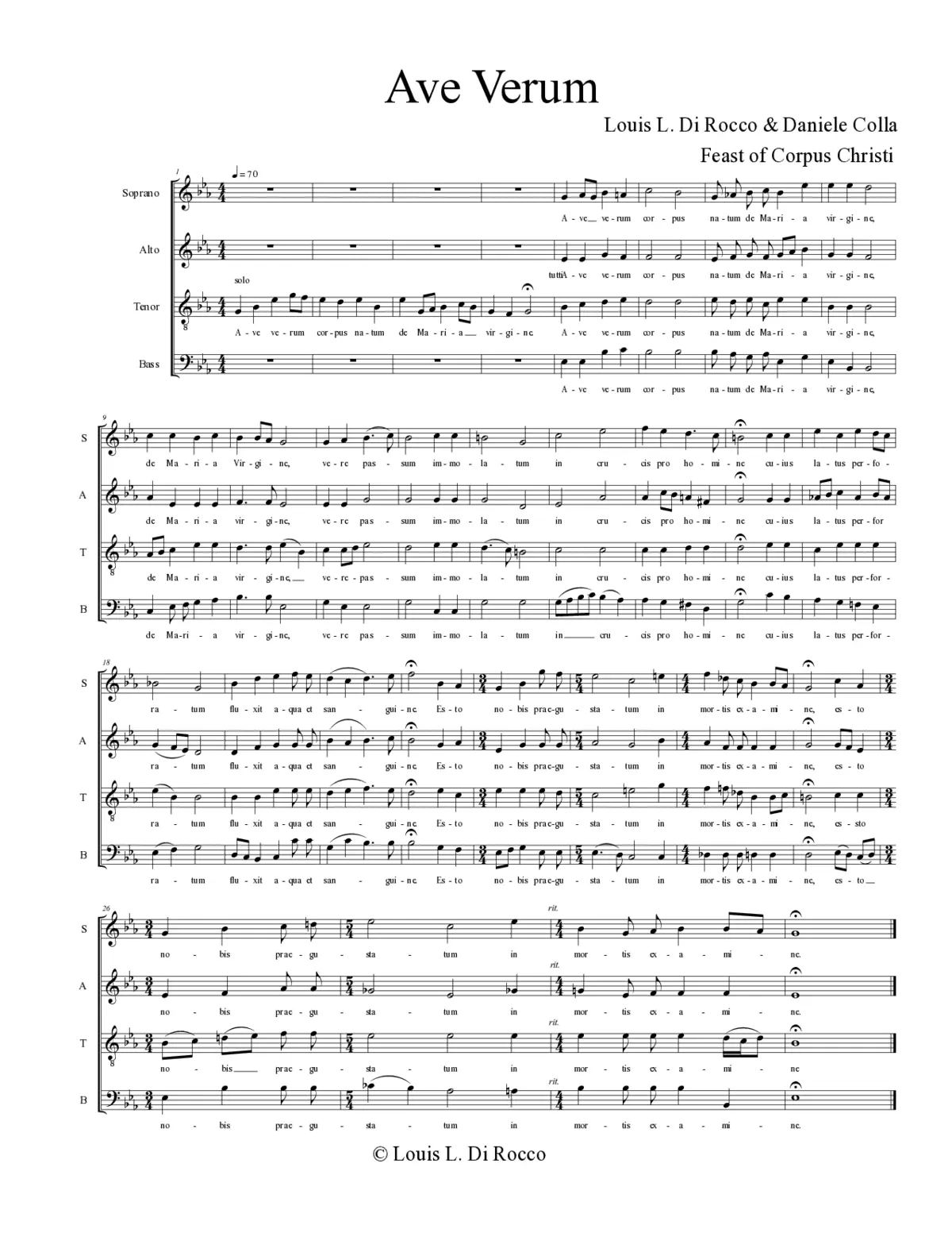 Ave verum - Page 1