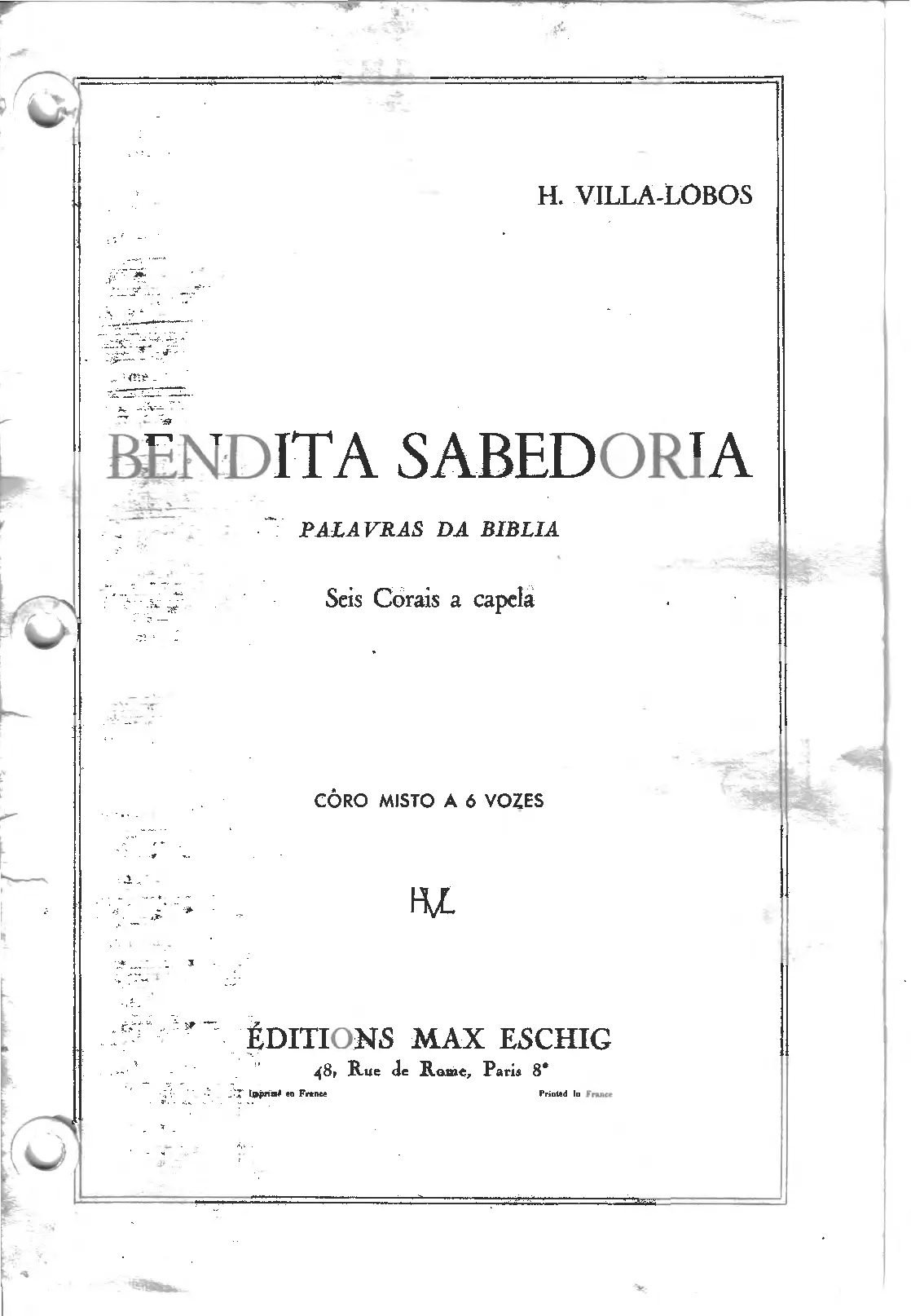 Bendita sabedoria - Page 1
