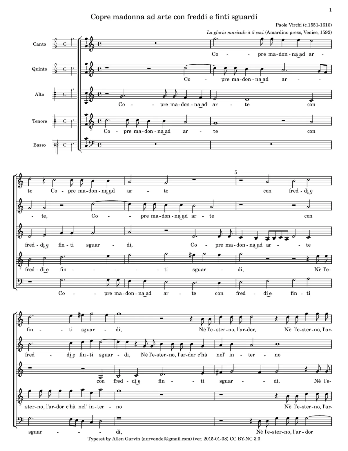 Copre madonna ad arte - Page 1