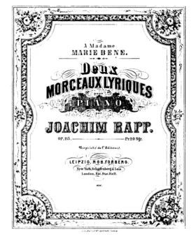 2 Morceaux lyriques