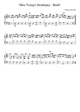 Miss Young's Strathspey - Banff