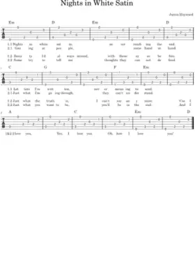 nights in white satin