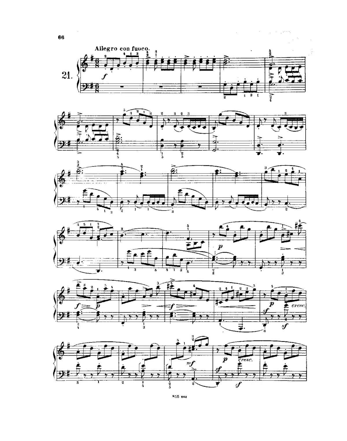 Keyboard Sonata in G major - Page 1