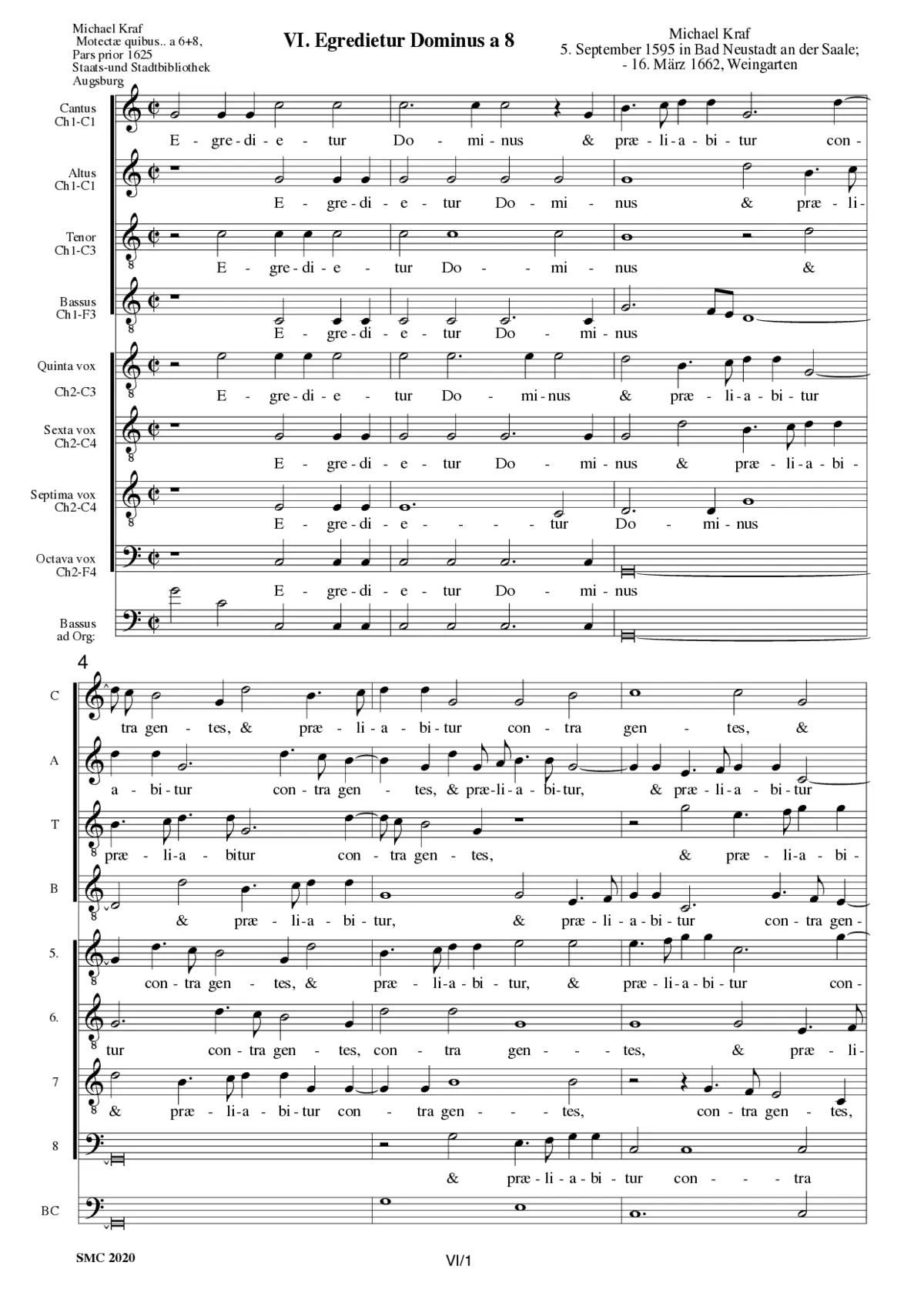 Egredietur Dominus - Page 1