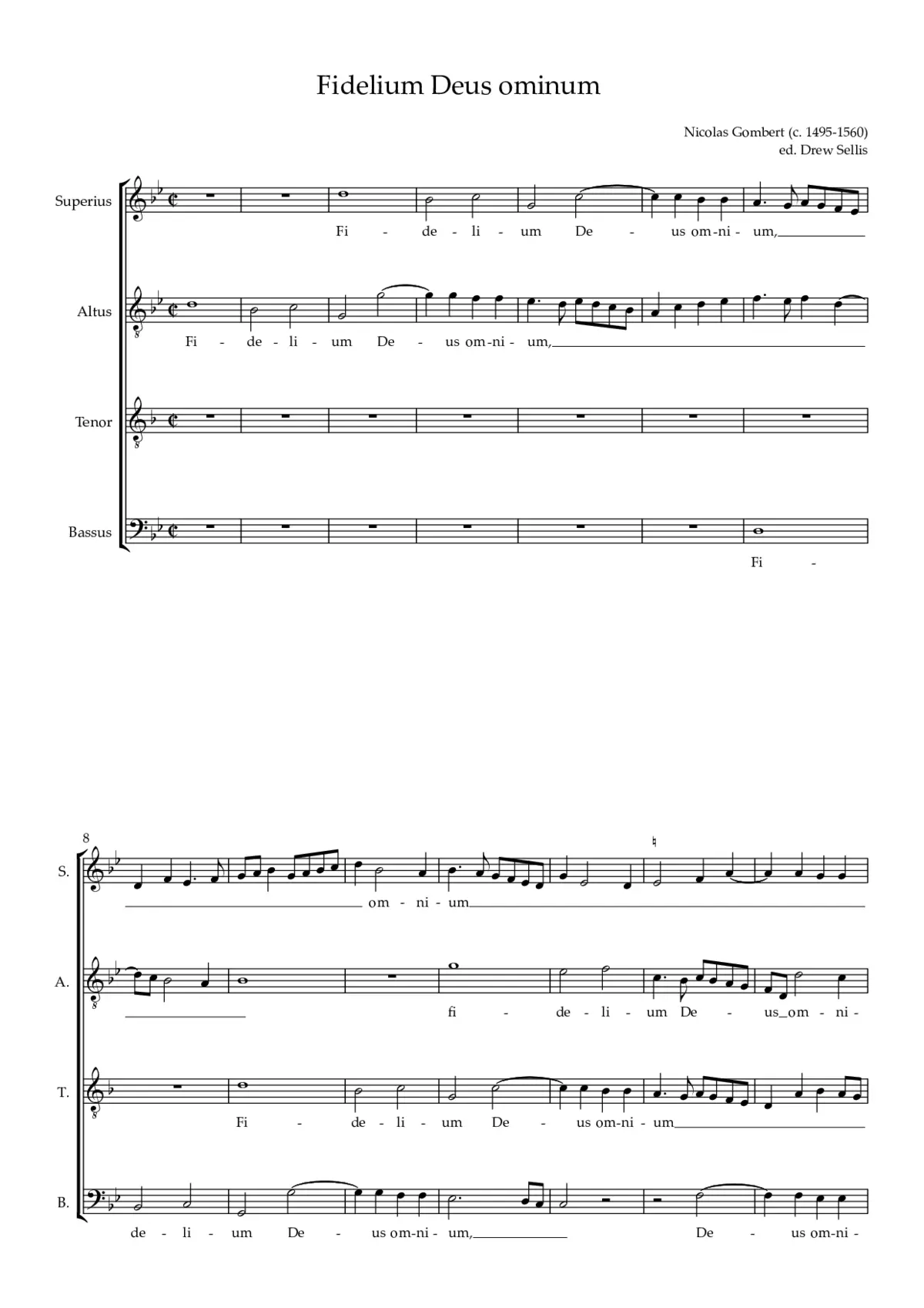 Fidelium Deus omnium - Page 1