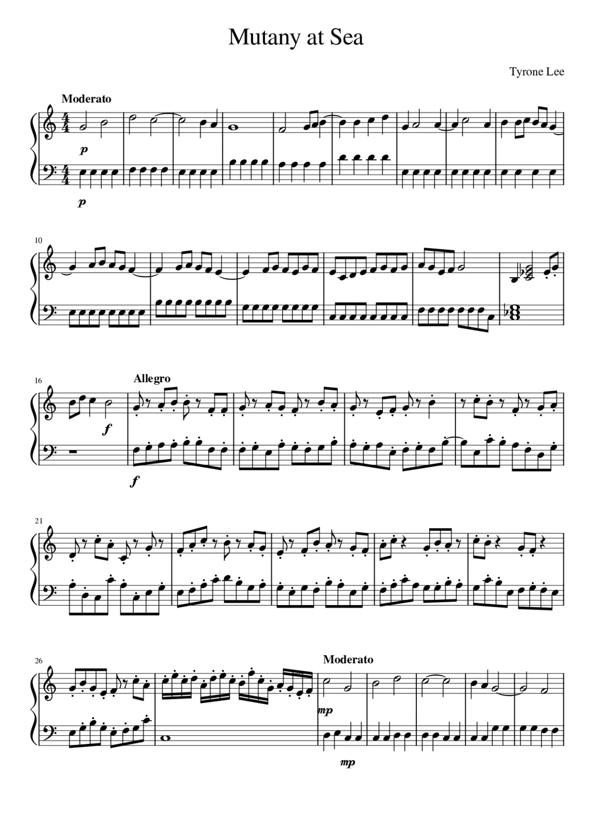 Mutany at Sea - Page 1