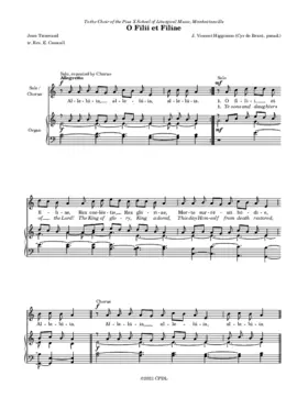 O filii et filiae
