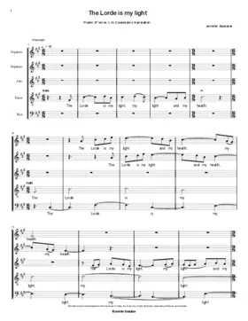 The Lorde is my light