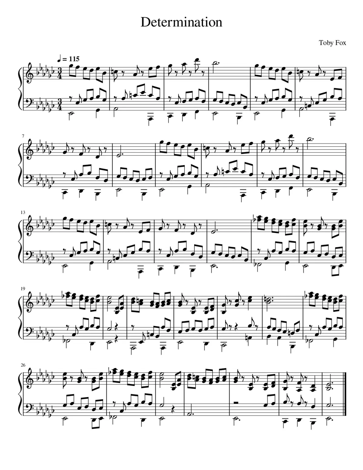 Determination - Page 1