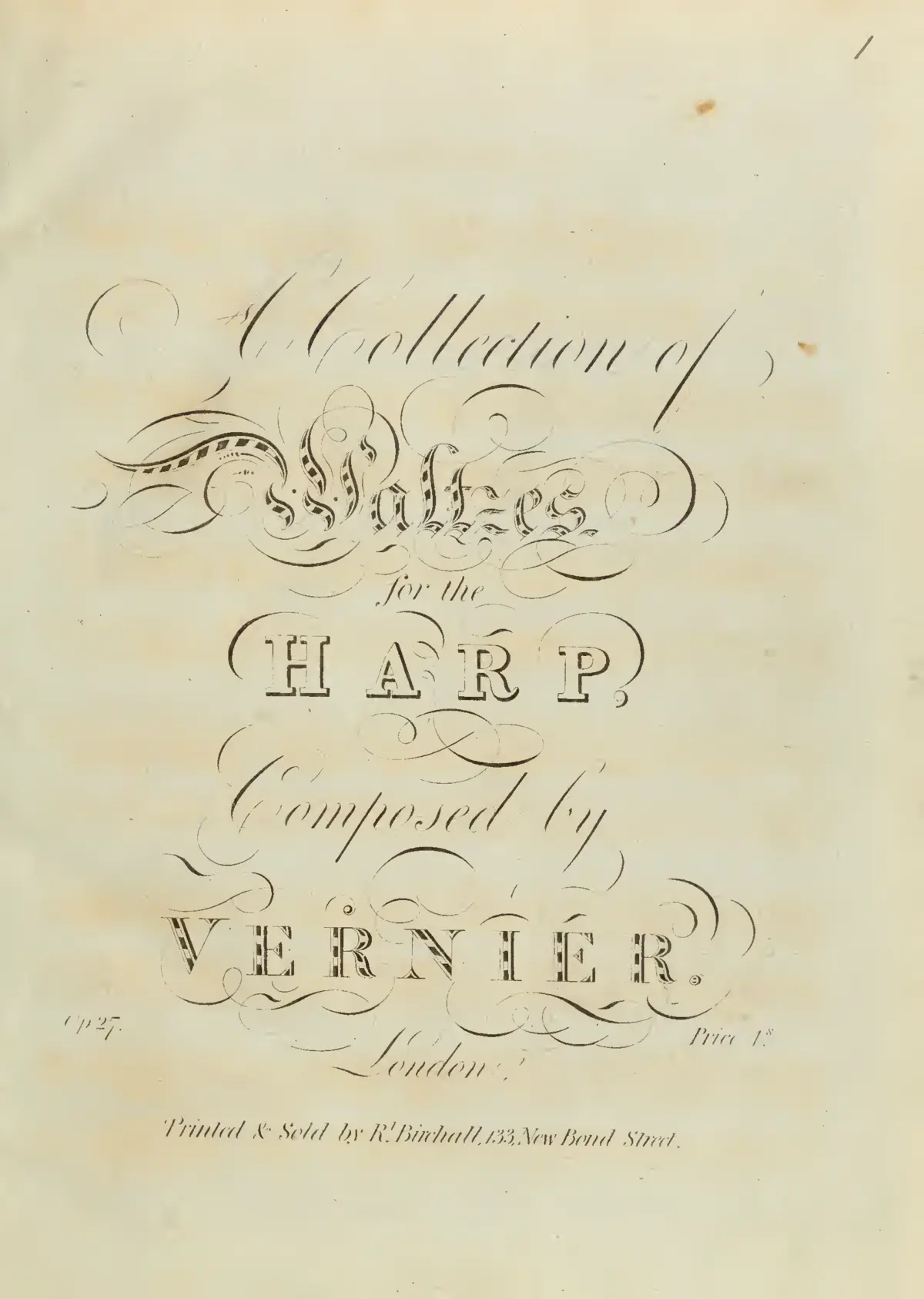 12 Waltzes, Op.27 - Page 1