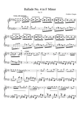 Ballade No.4 Op.52