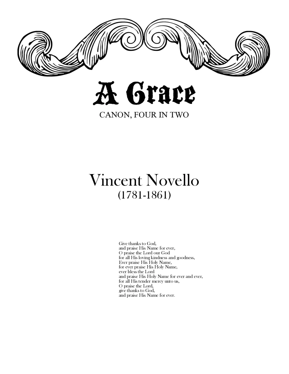Give thanks to God - Page 1