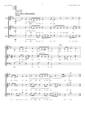 Jesu Rex admirabilis