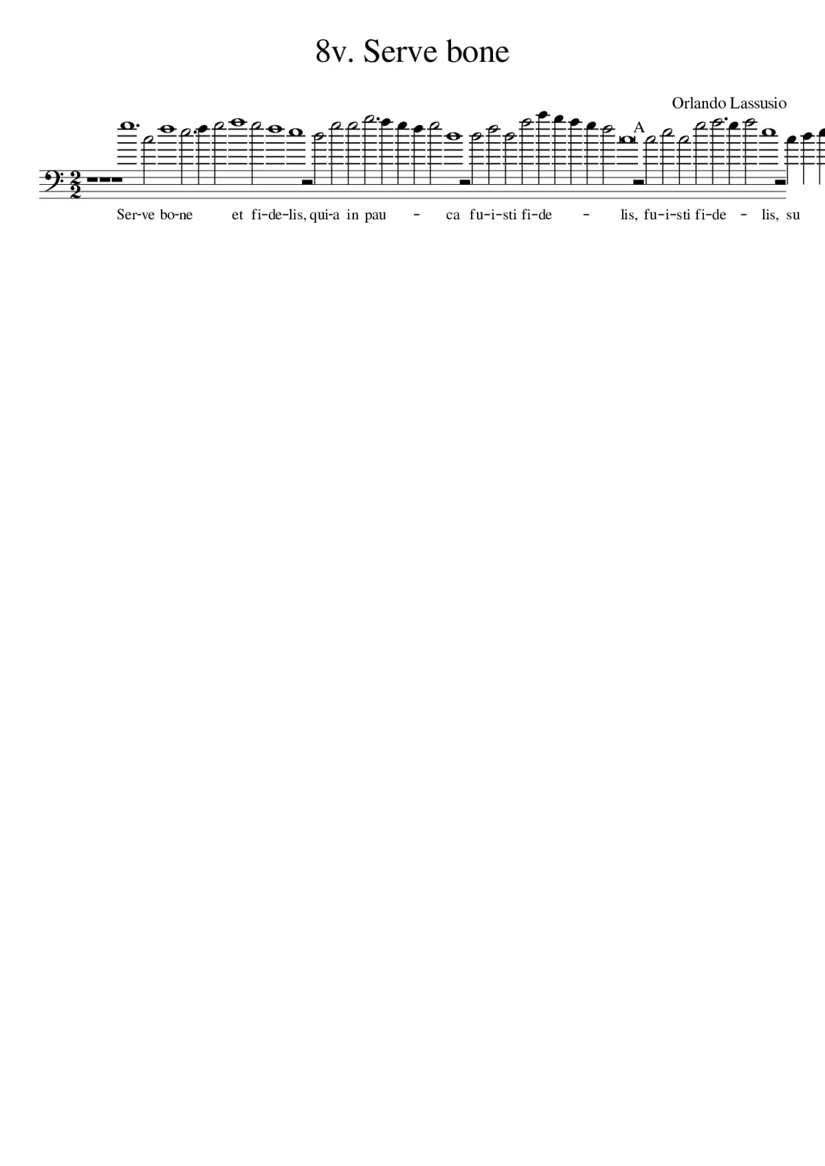 8v. Serve bone - Page 1