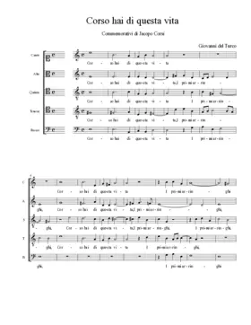 Corso hai di questa vita