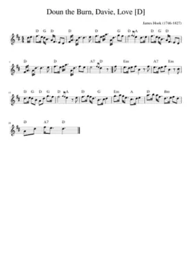 Doun the Burn Davie Love