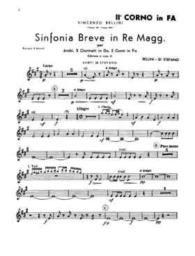 Sinfonia Breve in D major