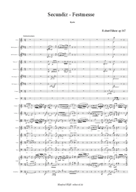 Secundiz Festmesse, op. 167