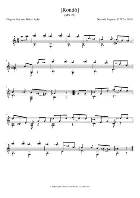 Rondò in A Minor