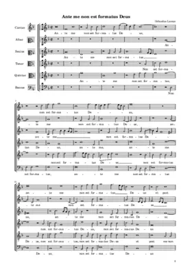 Ante me non est formatus Deus