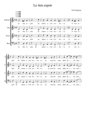 Le tien espoir