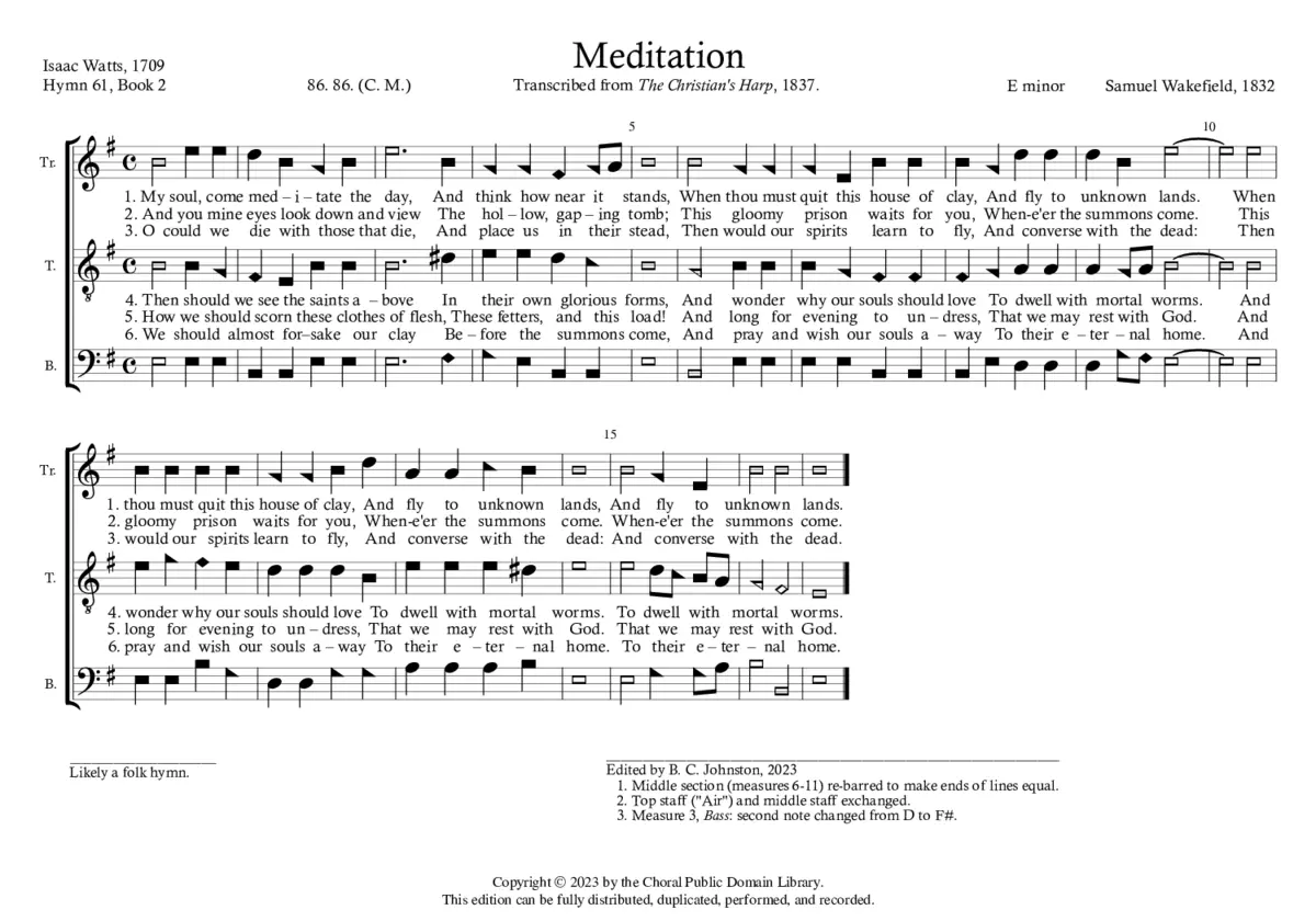 Meditation - Page 1