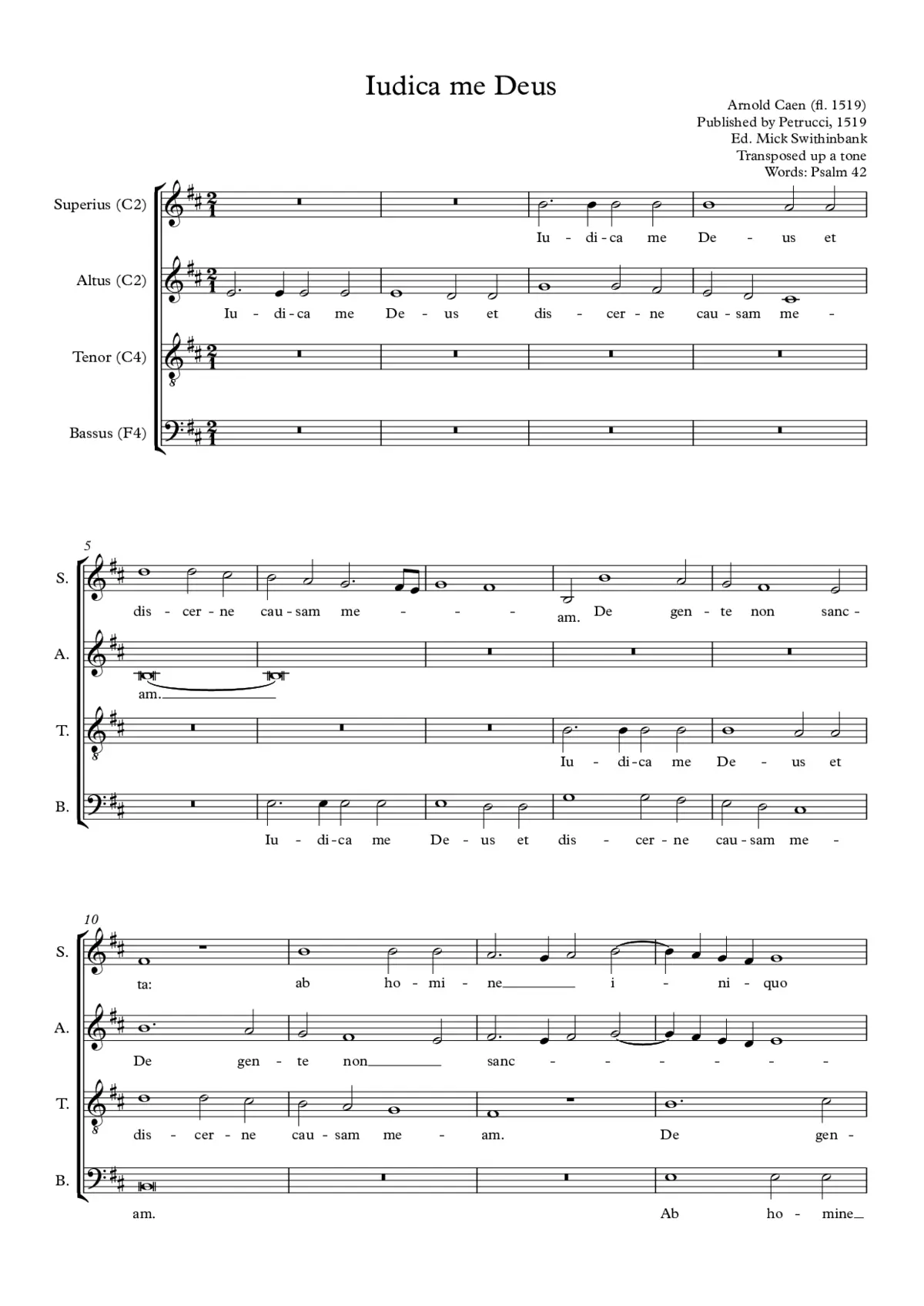 Iudica me Deus - Page 1