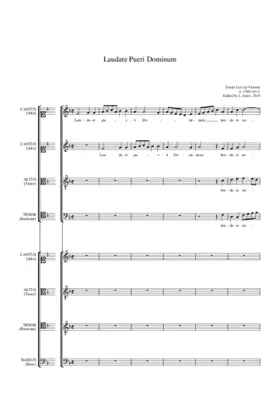 Laudate pueri Dominum a 8