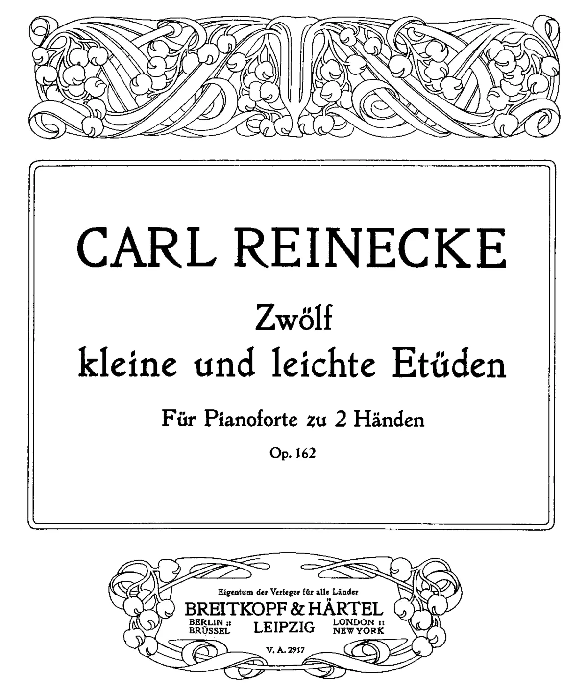 12 Kleine und leichte Etüden - Page 1
