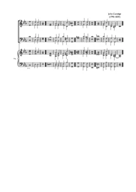 Double chant in C minor