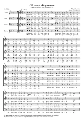 Gia cantai allegramente