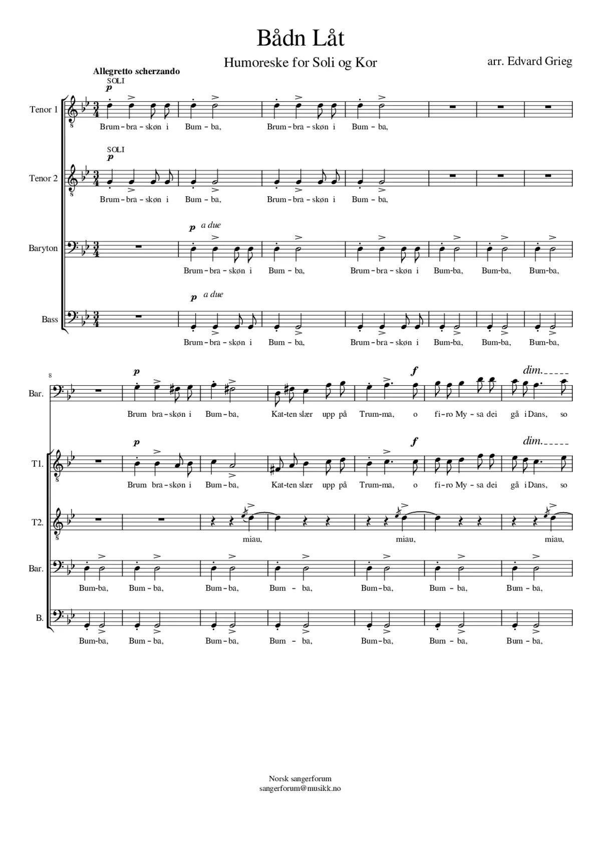 Bådn Låt - Page 1