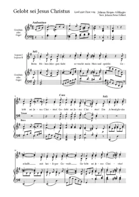Gelobt sei Jesus Christus