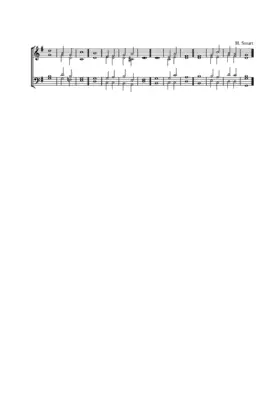 Double chant in G major