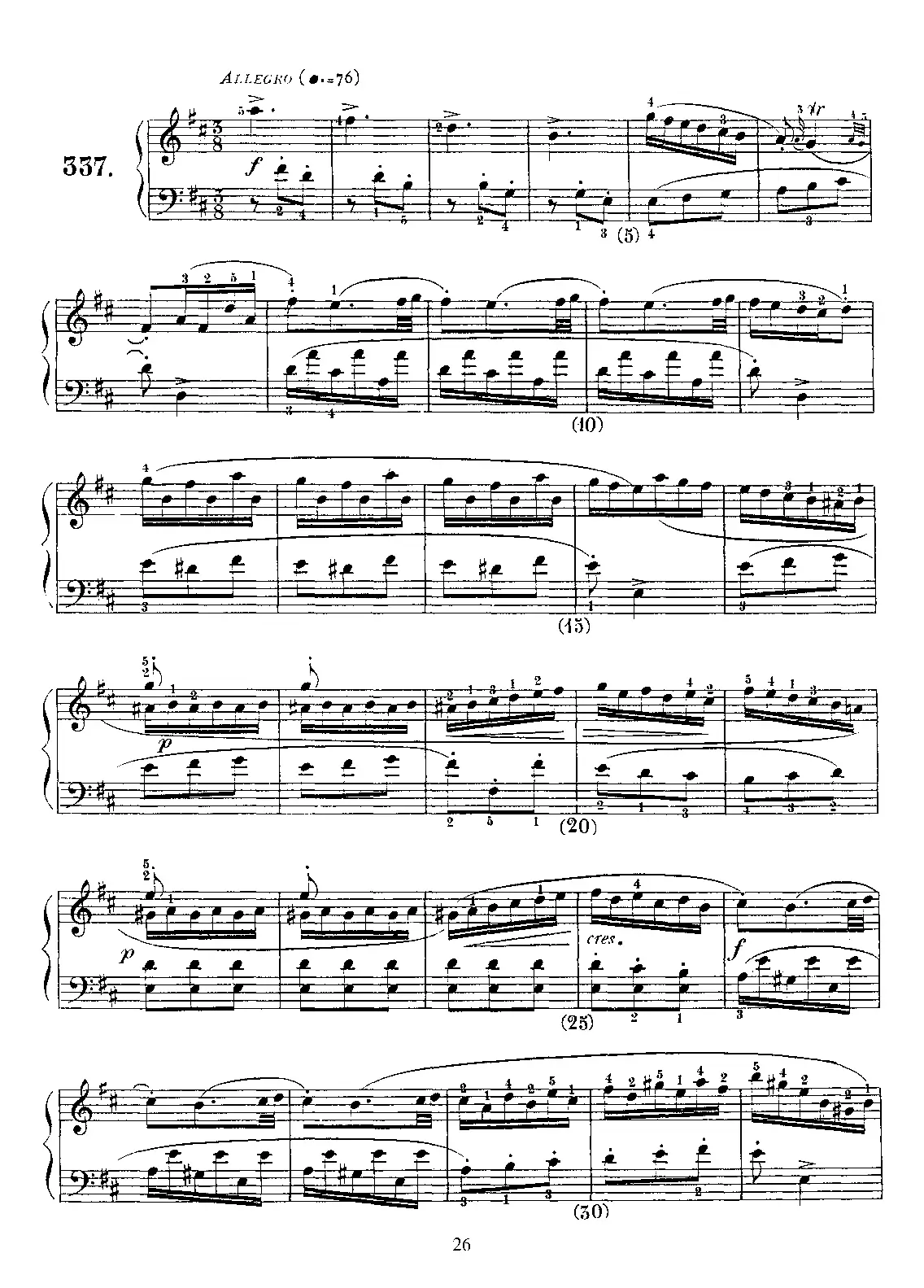 Keyboard Sonata in D major - Page 1