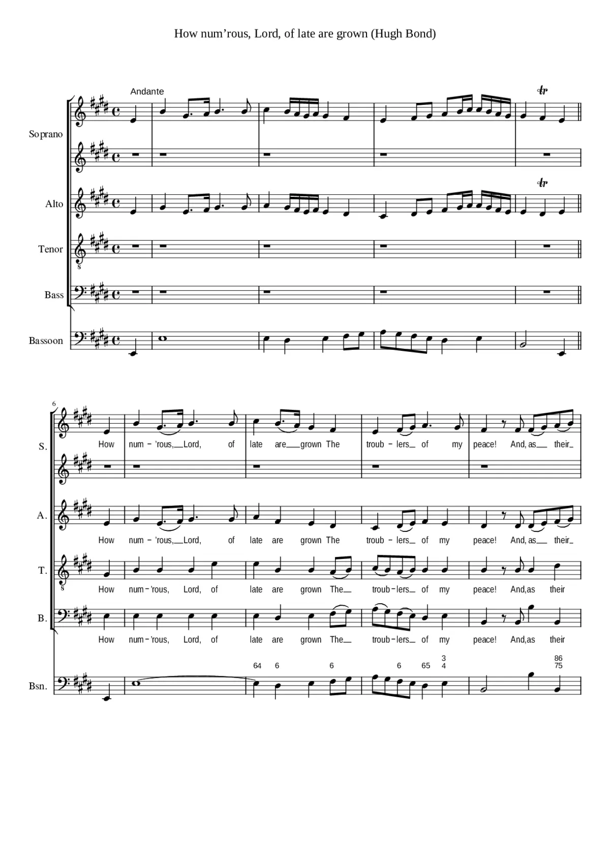 How num'rous Lord of late are grown - Page 1