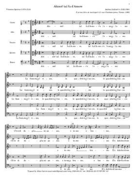 Ahimè! tal fu d'Amore