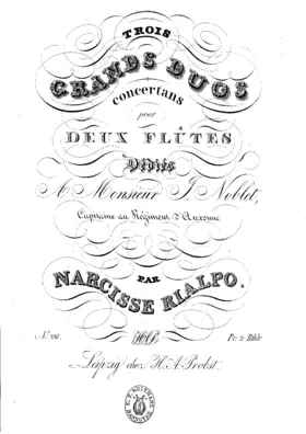 3 Grands Duos concertans