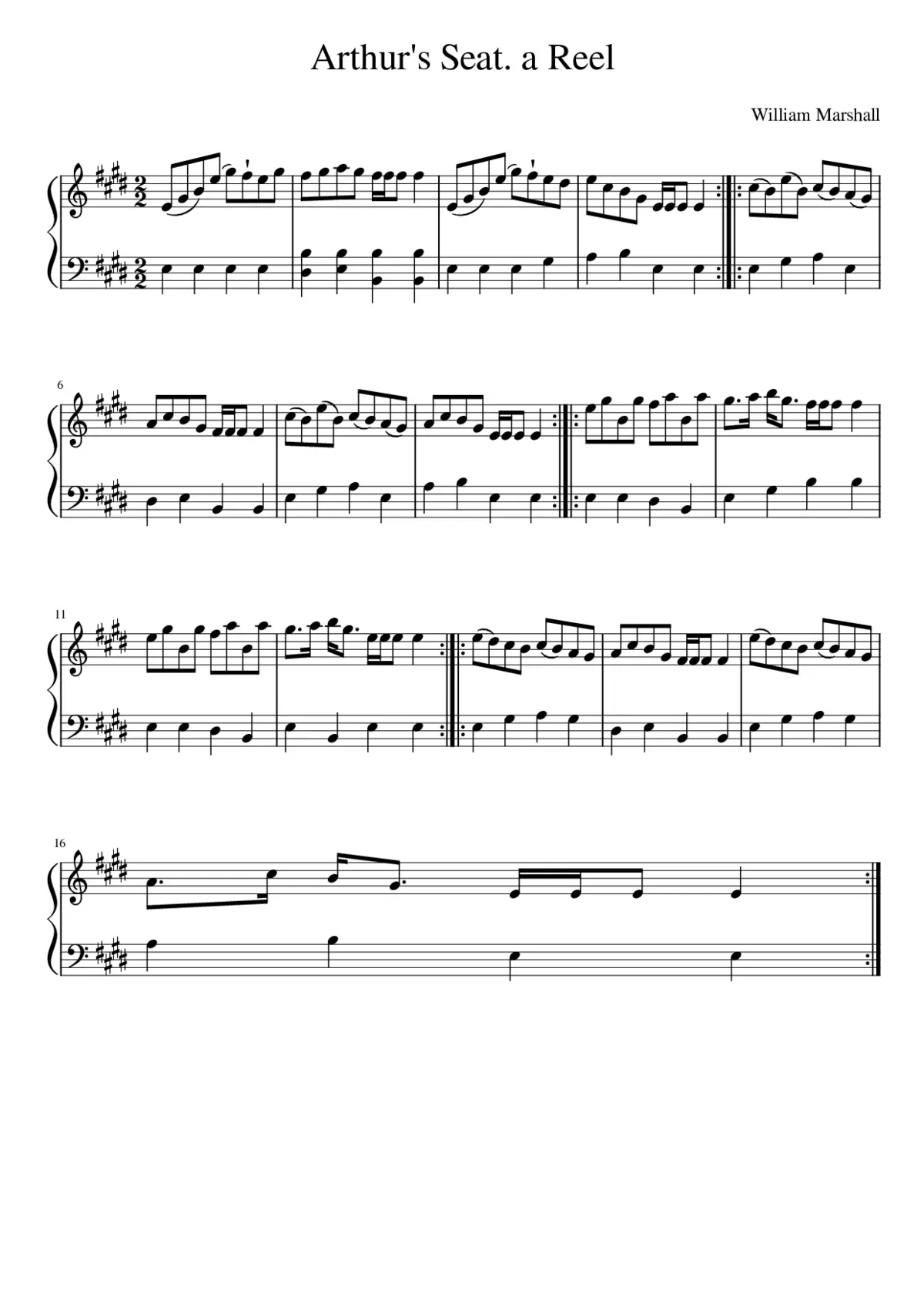 Arthur's Seat - Page 1