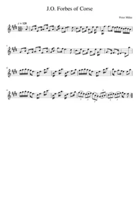 J.O. Forbes of Corse