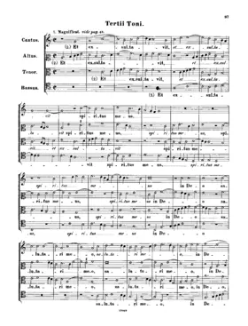 Magnificat tertii toni