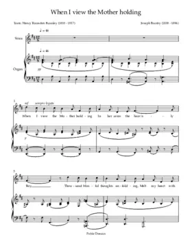 When I view the Mother holding