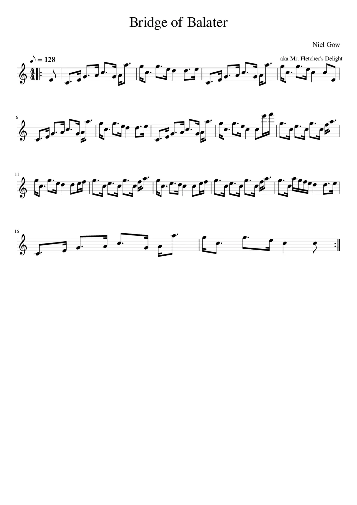 Bridge of Balater - Page 1