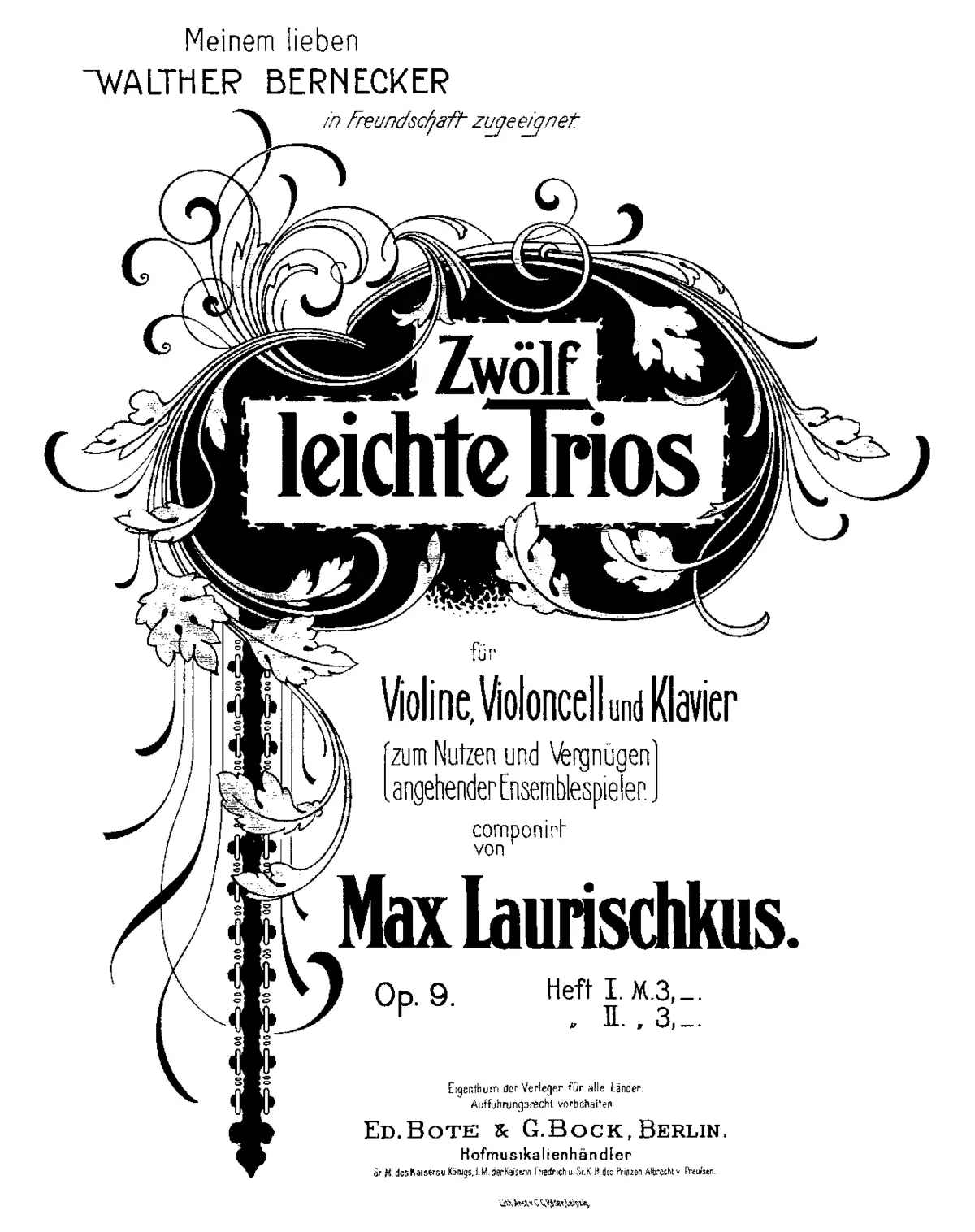 12 Leichte Trios - Page 1