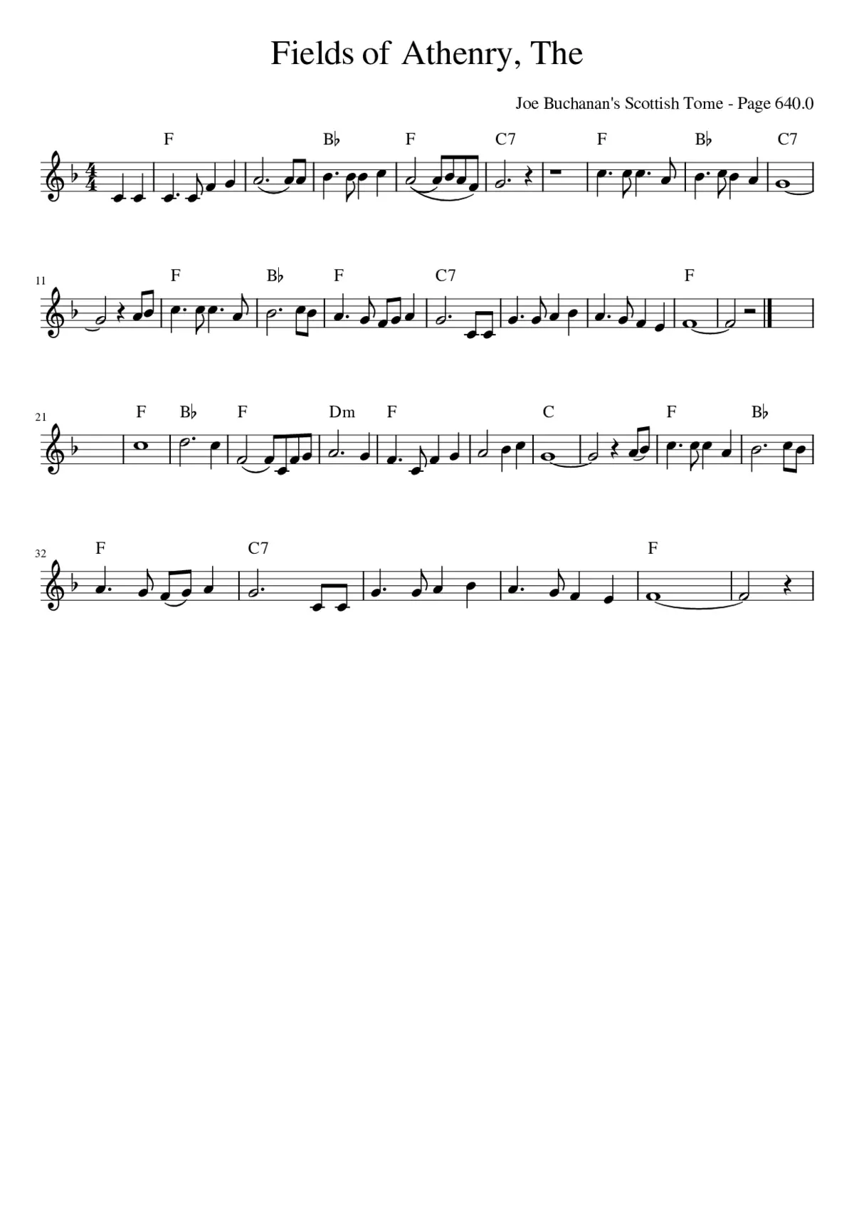 fields of athenry - Page 1