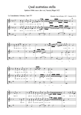 Qual mattutina stella