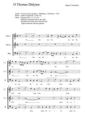 O Thomas Didyme