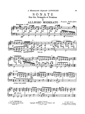 Sonata for Horn, Trumpet and Trombone